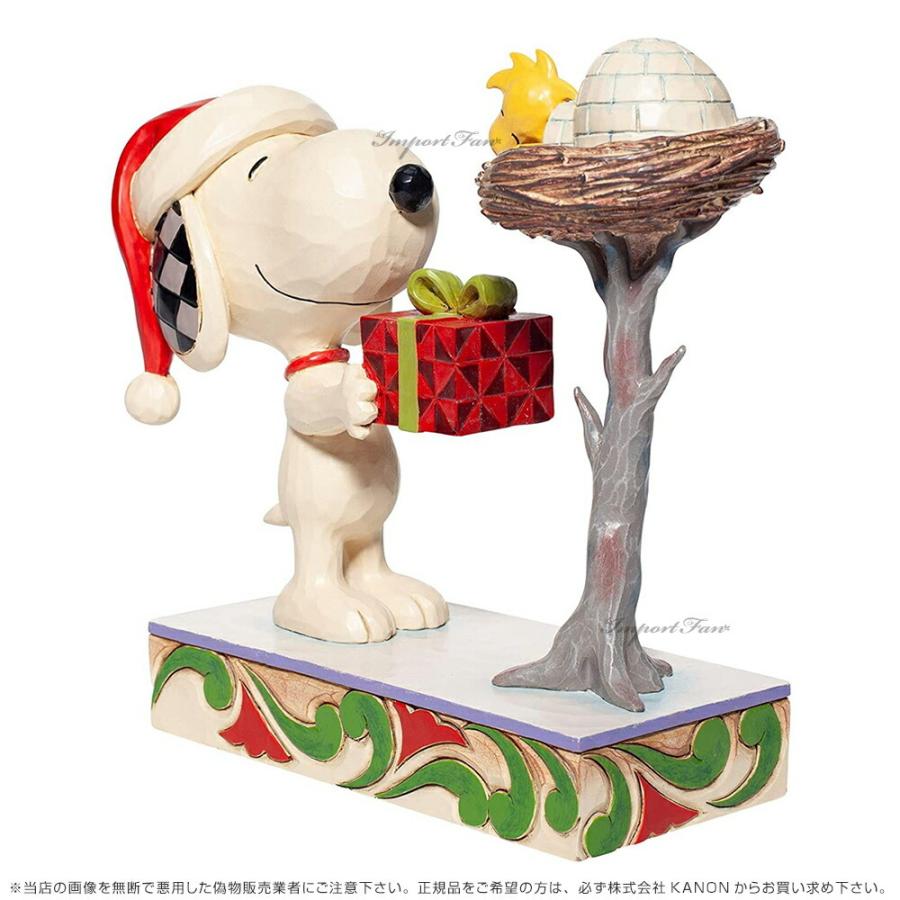 SNOOPY（スヌーピー） ジムショア ウッドストック 贈り物 クリスマス