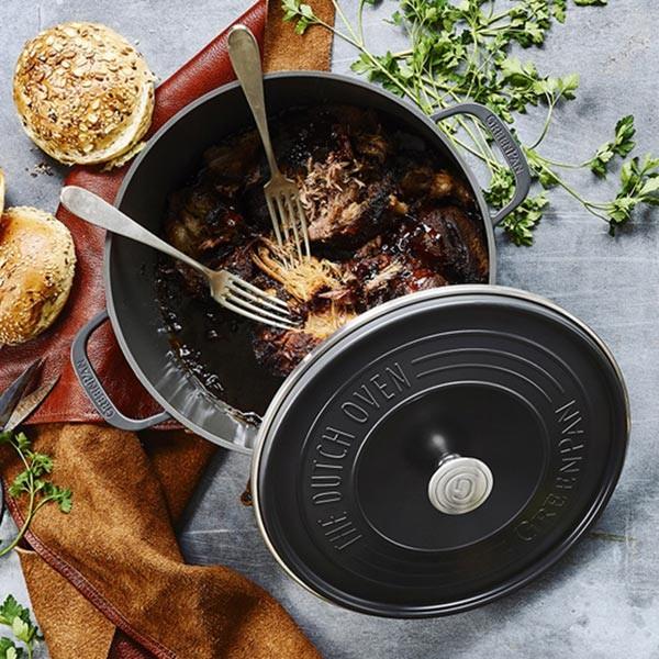 両手鍋 IH対応 26cm グリーンパン GREEN PAN フェザーウェイト