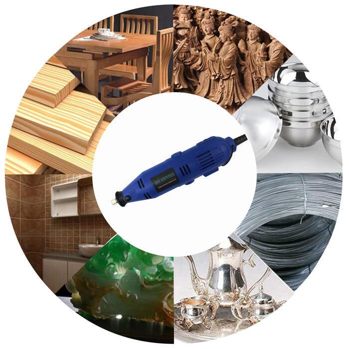 191pcs 電動 マルチ リューター グラインダー 切削 研磨 錆取り 工具