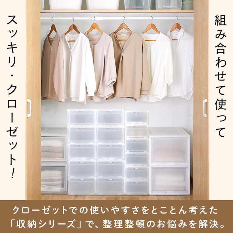 IRIS OHYAMA（アイリスオーヤマ） シューズボックス シューズケース