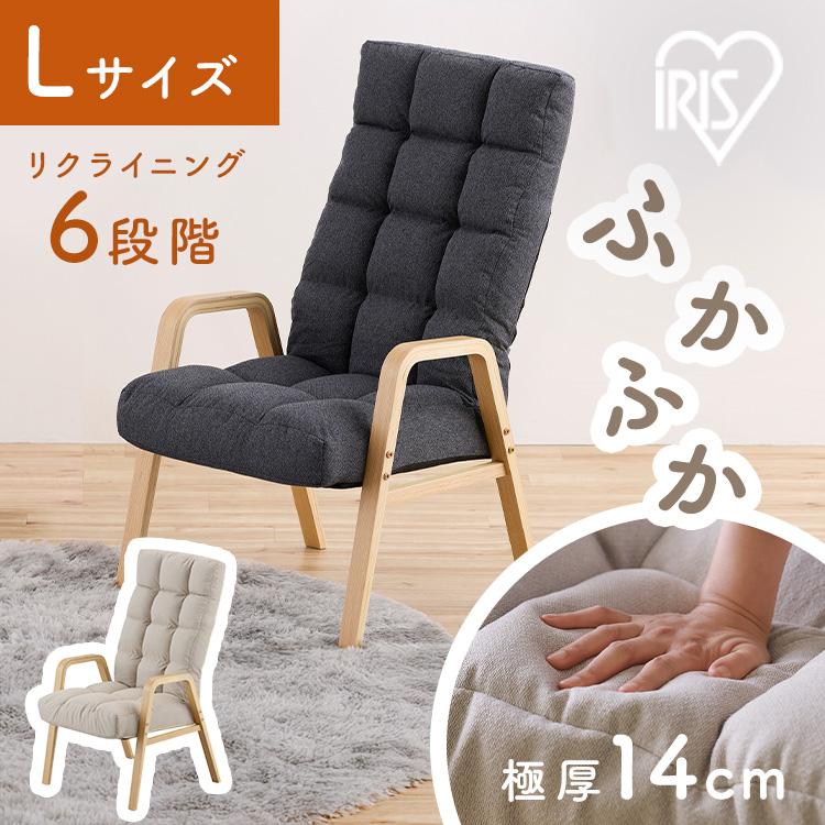 IRIS OHYAMA（アイリスオーヤマ） リクライニングチェア 一人用 6段階