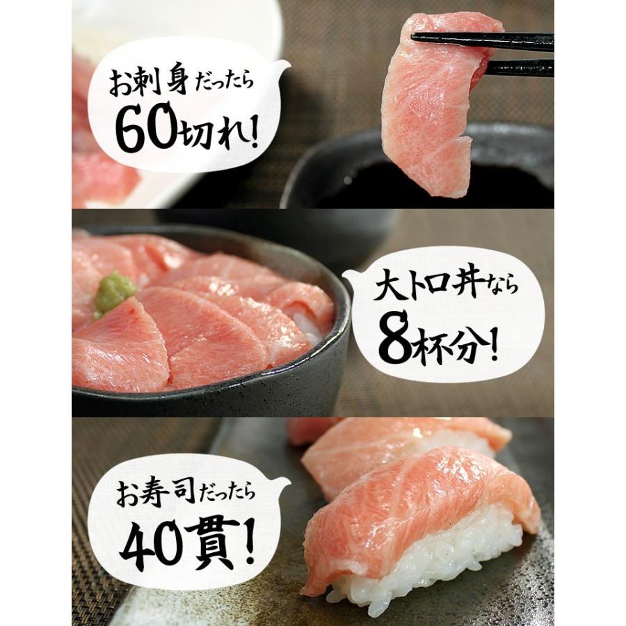 本マグロ大トロ800g（200g×4サク）送料無料 解凍レシピ付 刺身 海鮮