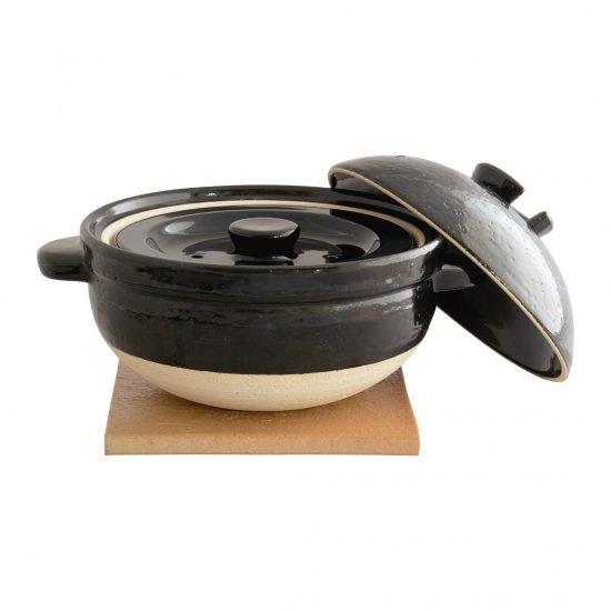 長谷園 伊賀焼 かまどさん 一合 1合 簡単 土鍋 : 伊賀忍者市場 - 通販
