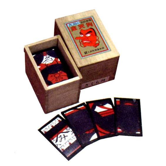 花札 地方札さくら川 桐箱入り 大石天狗堂 : 囲碁ラボ囲碁将棋麻雀