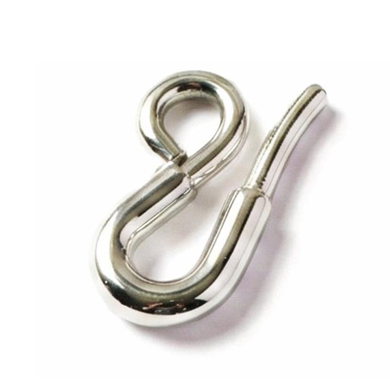 Gottsu ゴッツ Neck Strap Parts Solid Silver Hook : イケベ楽器店