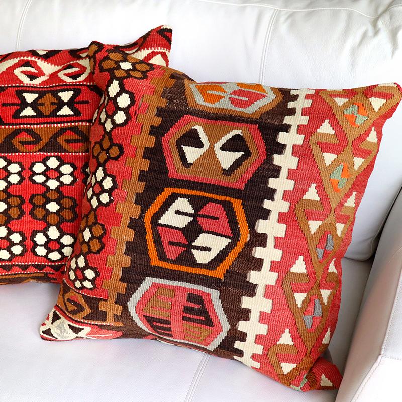 オールドキリム クッションカバー 50cmサイズ Old Kilim Cushion