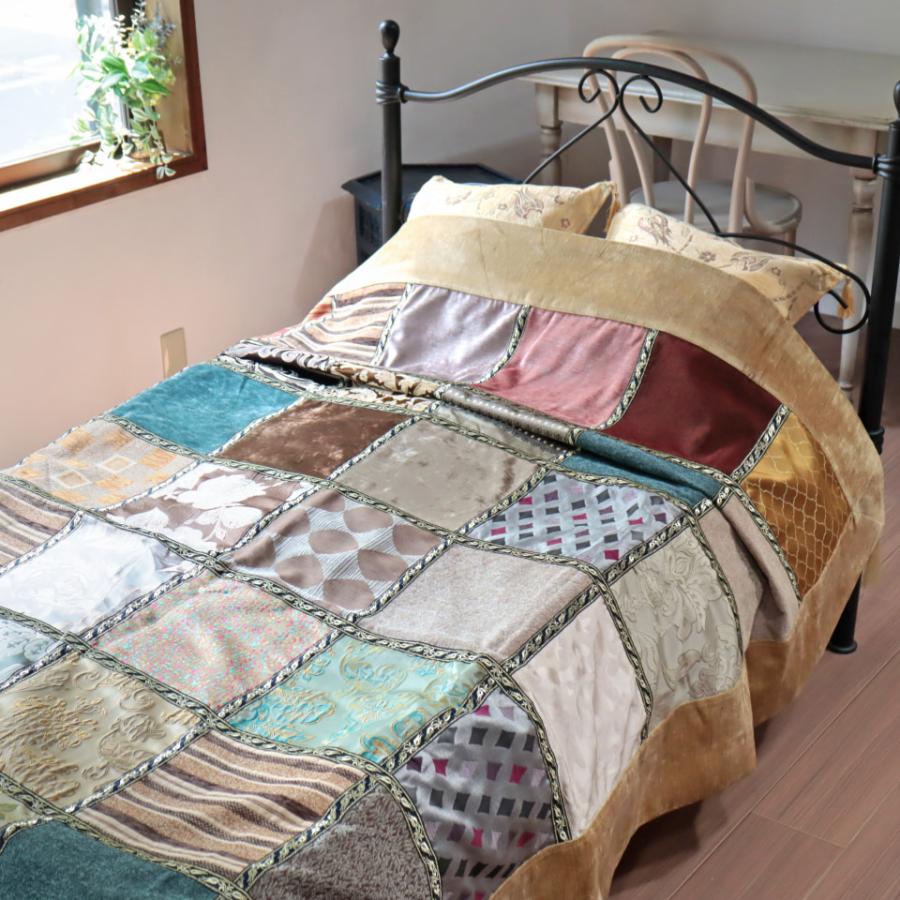 トルコ向けデザイン ハート柄コットンベッドスプレッド 150×200 トルコ