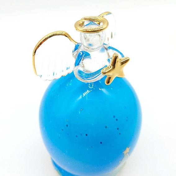 ニデックインスツルメンツ ガラス天使 オルゴール 空シリーズ 青空