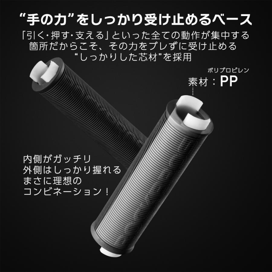 ROCKBROS 自転車 グリップ 交換 筒型 ハンドル 丸 フラット 22.2mm