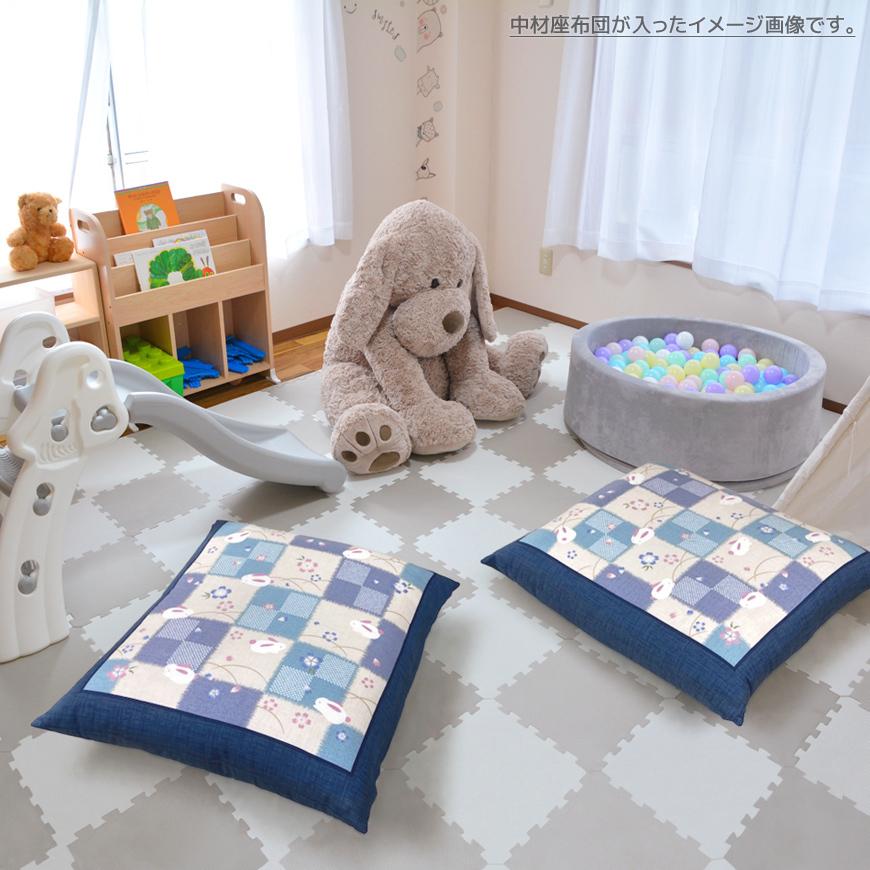 座布団カバー 5枚組 日本製 銘仙判 55×59cm ざぶとんカバー 5枚組