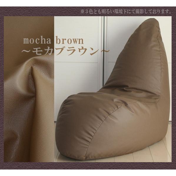 ビーズクッション ホイップ 日本製 合皮レザー 補充可能 ビーズソファ