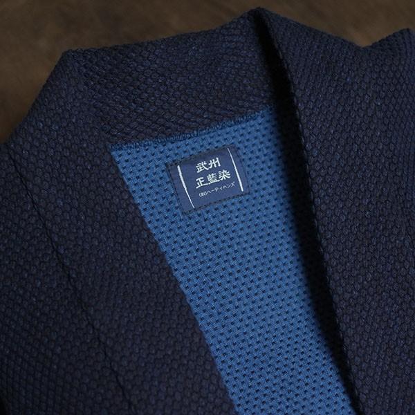 火消し袢纏（ひけしはんてん） 日本製 メンズ 男性用 武州正藍染 二重