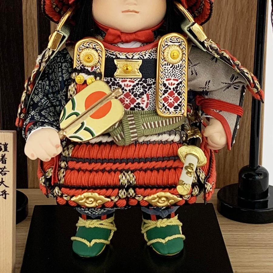 五月人形 5月人形 コンパクト 大将飾り ひかる 幸一匠作 ナチュラル