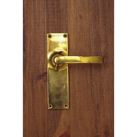 真鍮 ドアノブ レバー ハンドル おしゃれ レトロ アンティーク調