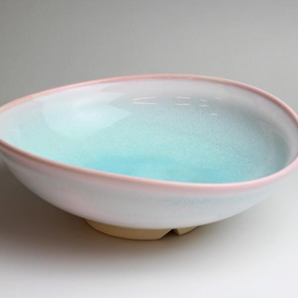 萩焼 窯元 萩陶苑 椿萩窯 茶碗 mint 大鉢 和食器 : 愛dealギフト