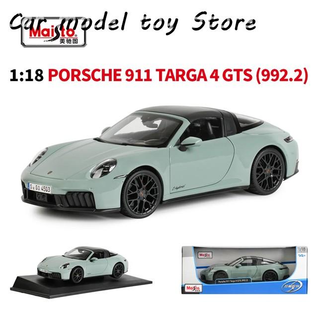 並行輸入品】マイスト 1:18 2022 ポルシェ 911 タルガ 4 GTS 992.2