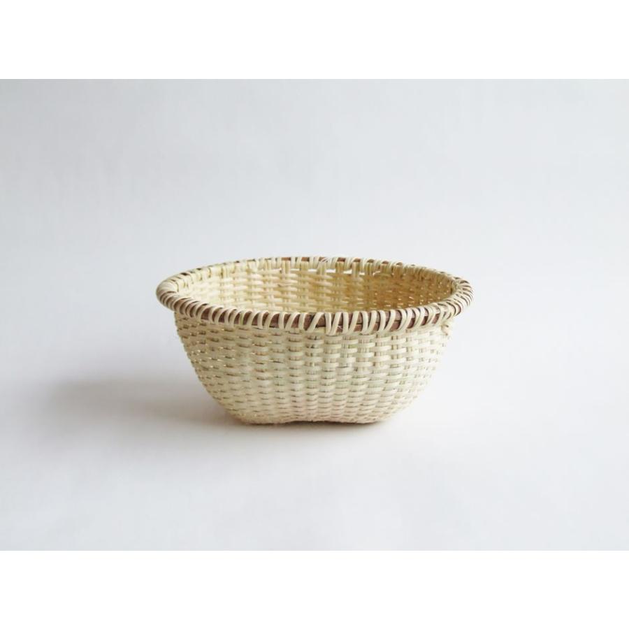 福島奥会津編み組細工慎介さん作 マタタビ米研ぎざる 中 3-4合用