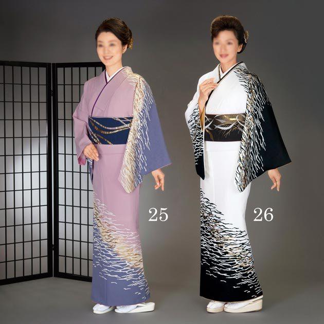 踊り用 着物 付け下げ セミオーダー仕立て上がり 袷 胴抜き 単衣 絵羽