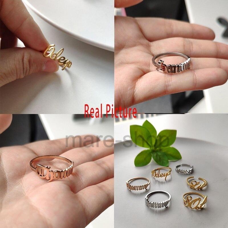 指輪 名入れ 女性 男性 イニシャル カスタマイズ カスタム カスタム