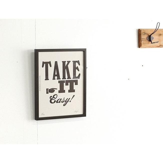 A TWO PIPE PROBLEM LETTERPRESS TAKE IT EASY Sサイズ : O.L.D - 通販