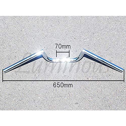 バイク クロームメッキ スワローハンドル コンドルハンドル セパハン