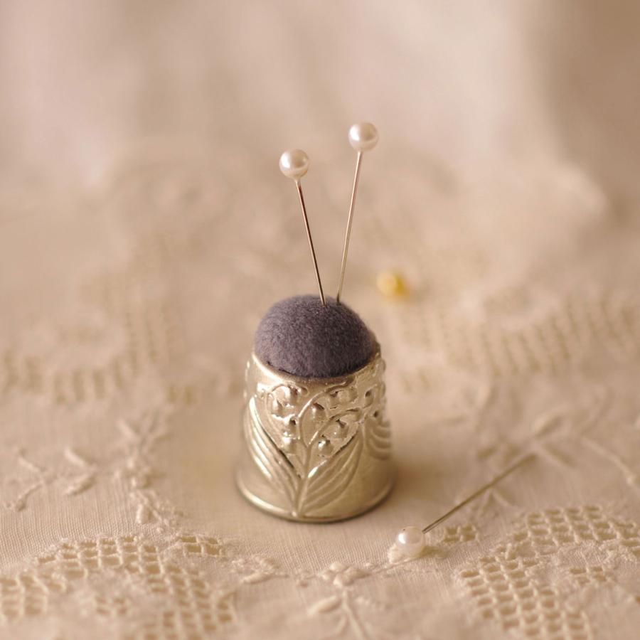 ピンクッション 日本製 クロバー すずらん かわいい おしゃれ 土台