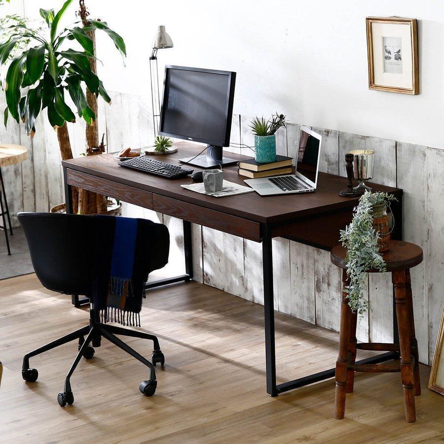 LOWYA（ロウヤ） デスク パソコンデスク おしゃれ シンプル 木製 木目