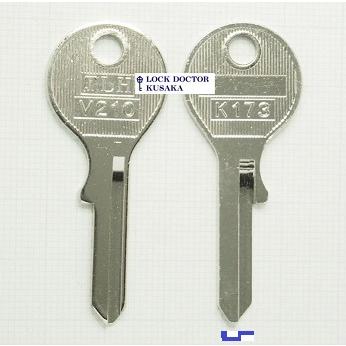 K173 ブランクキー 合鍵材料 NEIMAN バイク 1本単位 : ロックドクター