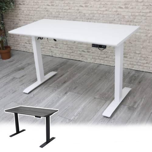昇降デスク 電動 幅120×奥行61×高さ76〜123cm スタンディングデスク