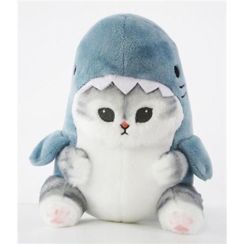 mofusand サメにゃんぬいぐるみ 2 サメにゃん (サメ/ライトブルー) BF