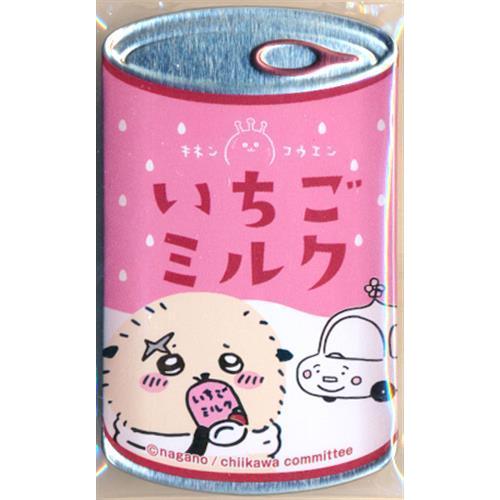 ちいかわ mitamemo 缶バッジ いちごミルク ラッコ : らしんばん通販