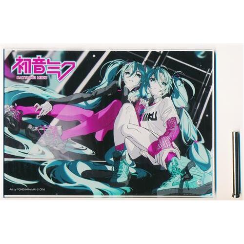 初音ミク 米山舞描き下ろしイラスト アクリルパネル オリジナル(黒