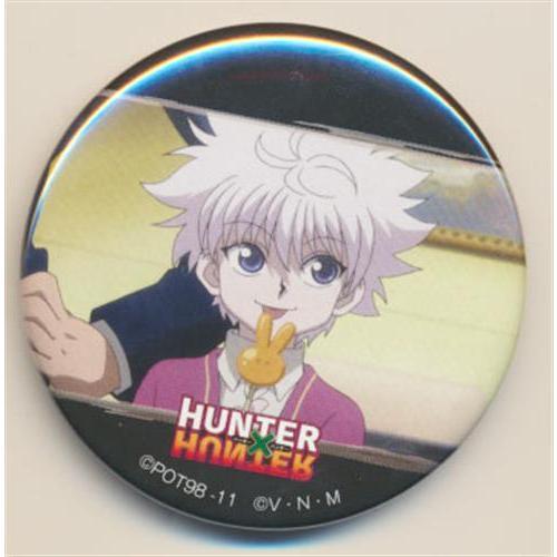 HUNTER×HUNTER 56mm缶バッジ キルア=ゾルディック in J-WORLD TOKYO