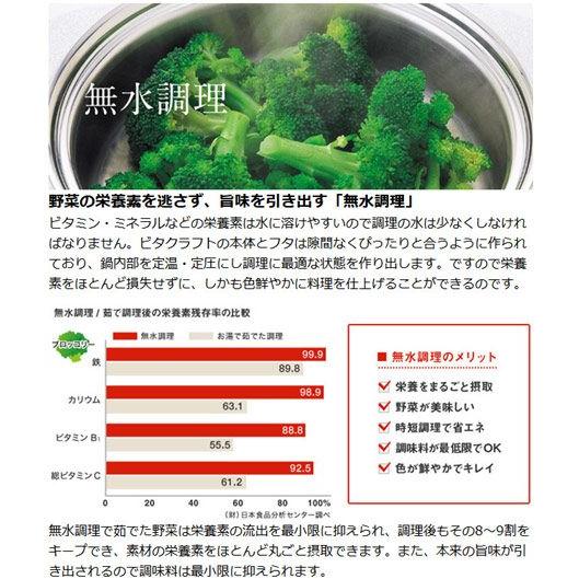 Vita Craft（ビタクラフト） 両手鍋 19cm ウルトラ 3L No.9303 IH対応