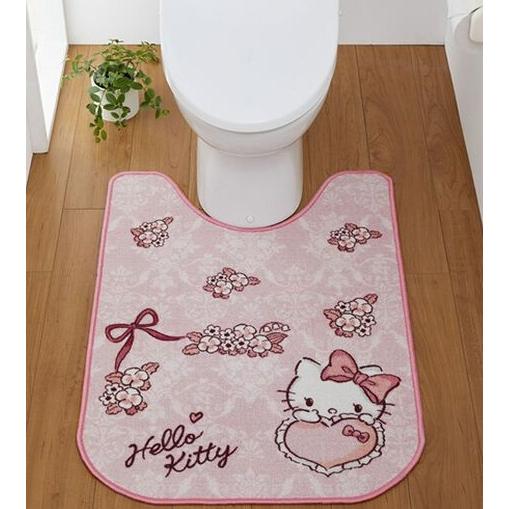 ハローキティ ハローキティトイレマット ロング 胴長マット