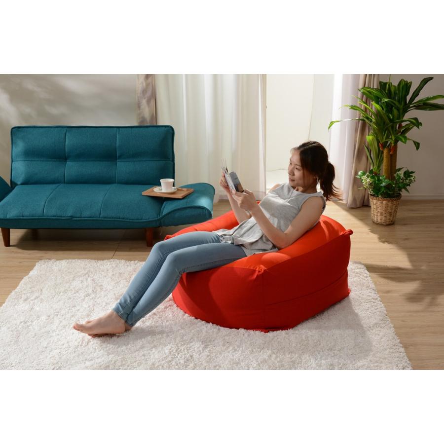 セルタン 人をダメにする ビーズ クッション ソファー QUBE XL A600