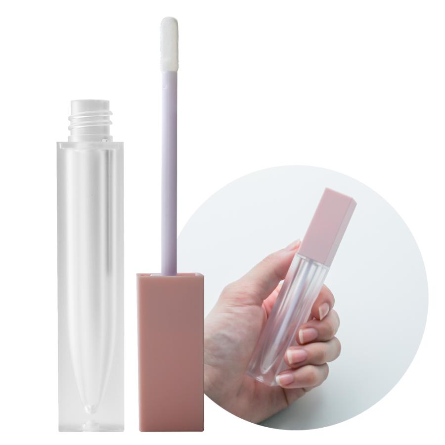 リップグロス容器・グロスチップ付／1個 7ml 透明 詰め替え 容器