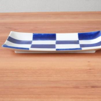 有田焼 お皿 長角皿 プレート 食器 和食器 焼物皿 おしゃれ 上品