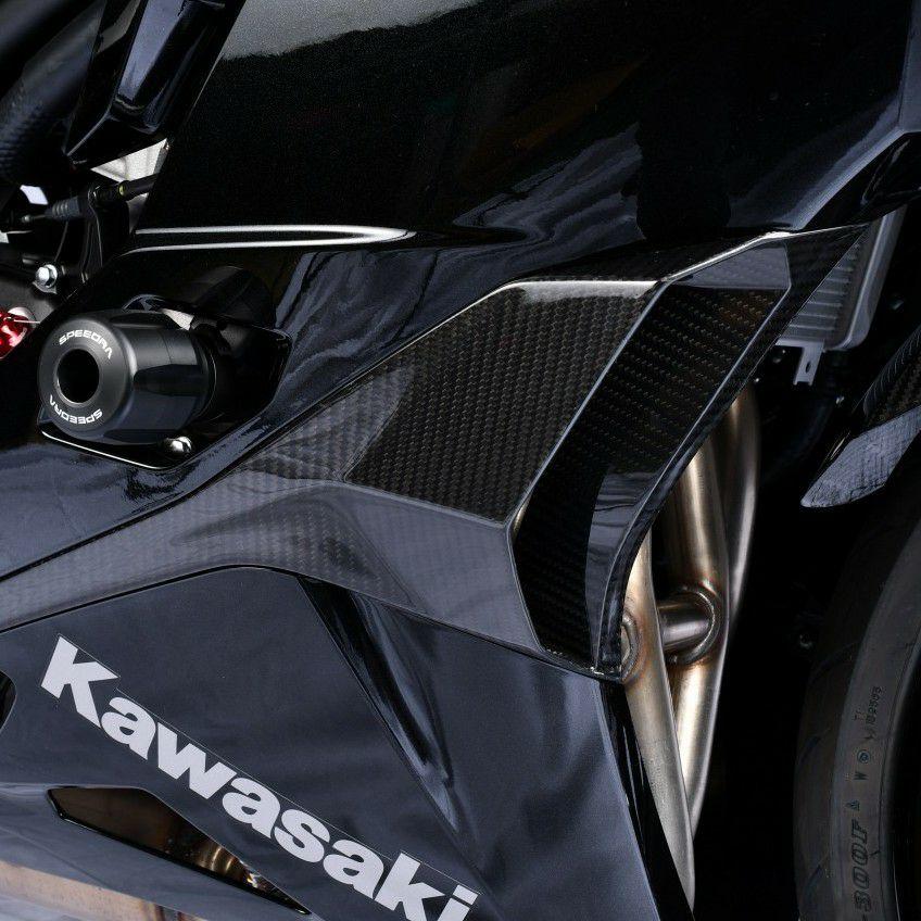 ZX-25R サイドカウルダクト 左右セット ドライカーボン SPEEDRA