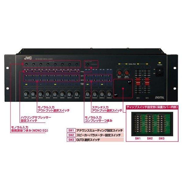 JVCケンウッド（JVC KENWOOD） PS-DM300 デジタルミキサー（モノ8回路