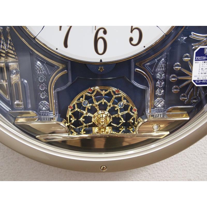 SEIKO（セイコー） からくり時計 電波掛け時計 ウエーブシンフォニー