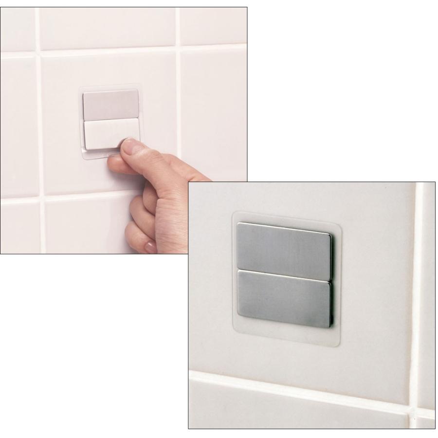 マグネット用補助板 O-266 2個入×2セット(合計4個) レック 送料無料