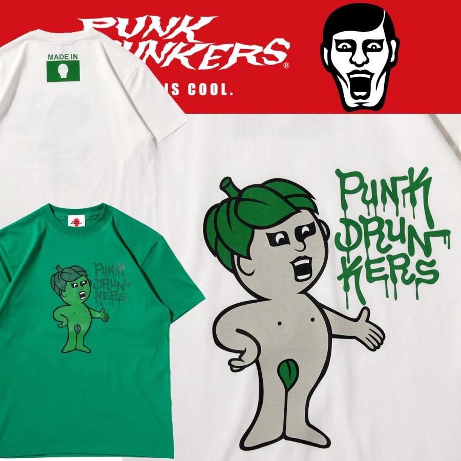 PUNK DRUNKERS（パンクドランカーズ） グリーンTEE : MOSHMACHINE