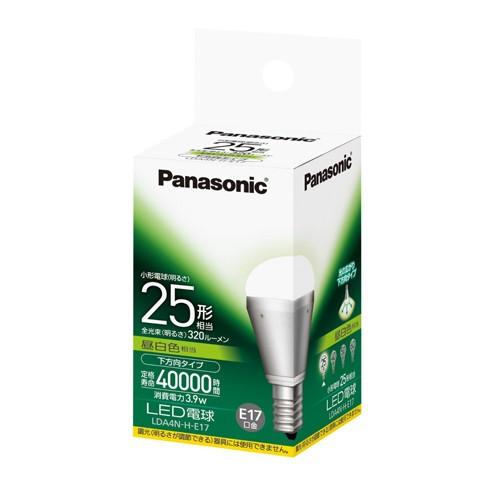 Panasonic（パナソニック） LED電球 LDA4N-H-E17 昼白色 下方向タイプ