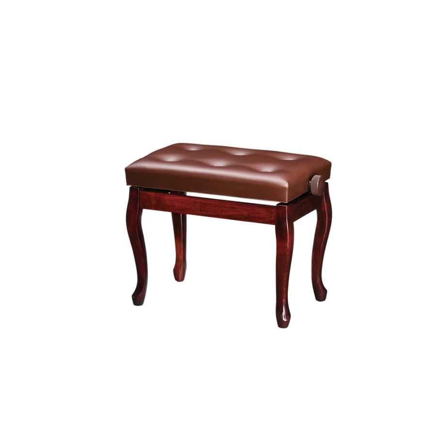 吉澤 ピアノ椅子 CB-18N 色：Kマホガニー（KM） 猫脚 ※お客様組立
