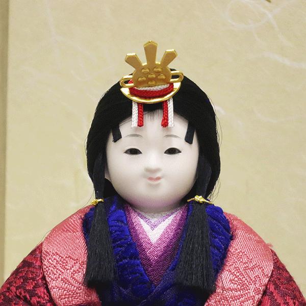 雛人形 ひな人形 木目込み 人形 工房ゆうき もも雛 親王飾り 道翠