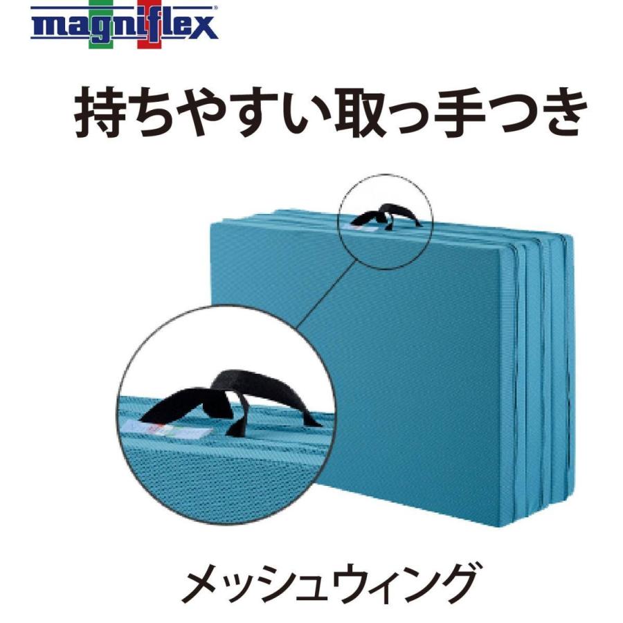 magniflex（マニフレックス） マットレス ダブル 三つ折り 高反発