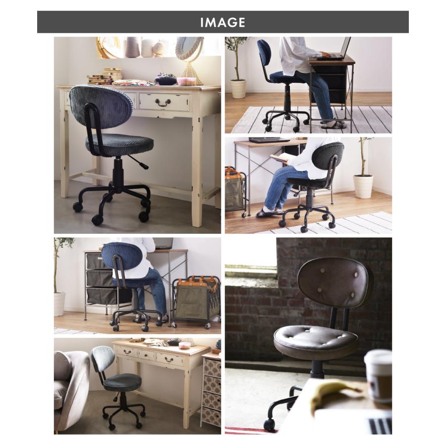 東谷 オフィスチェア デスクチェア おしゃれ 黒 レザー キャスター