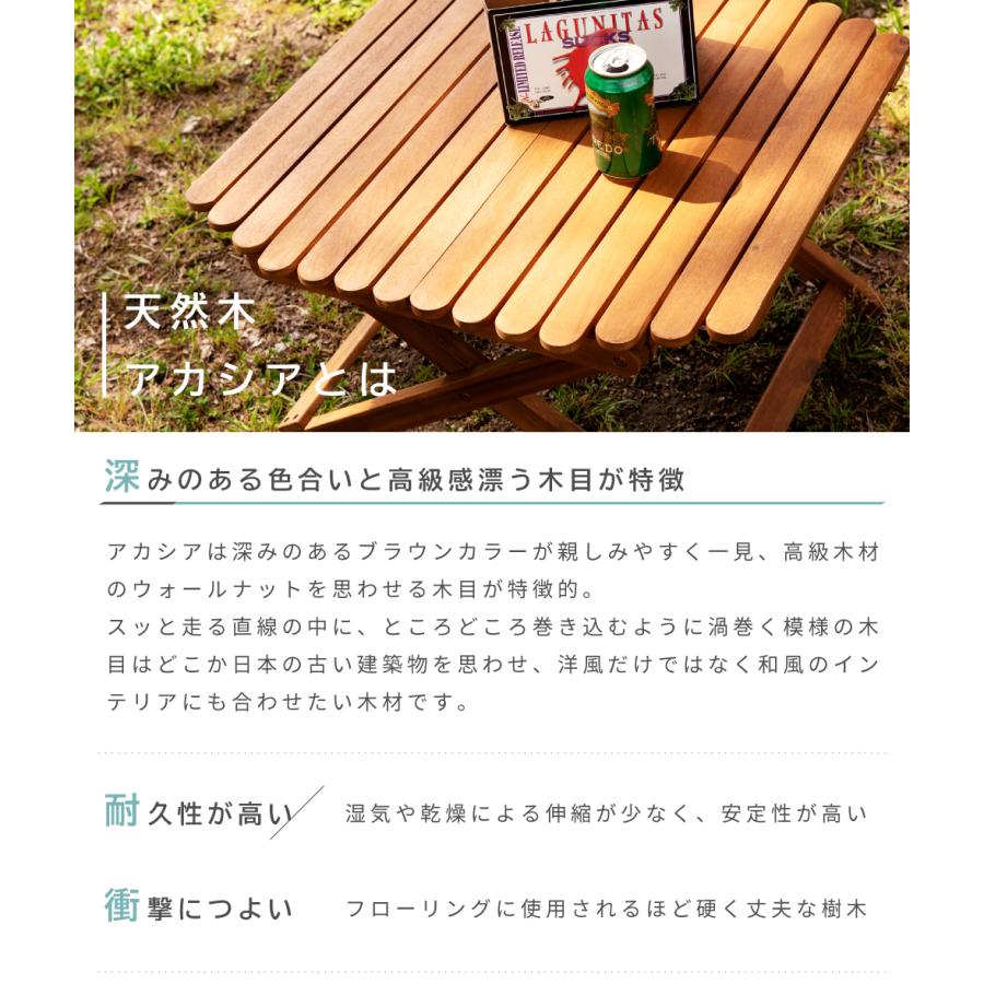 東谷 アウトドアテーブル テーブル 折りたたみ 木製 おしゃれ