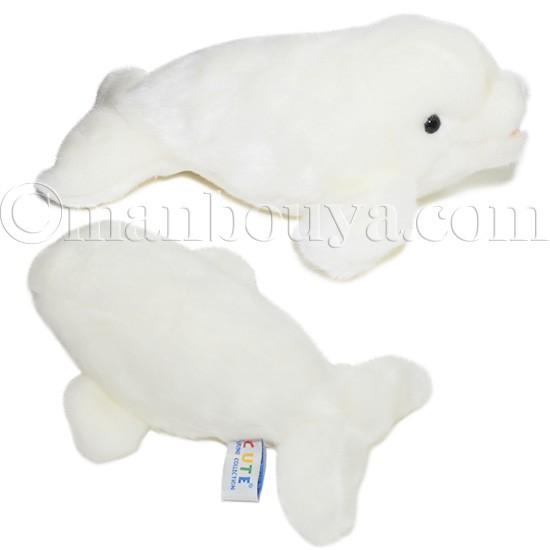 シロイルカ ぬいぐるみ キュート販売 CUTE marine collection ベルーガ